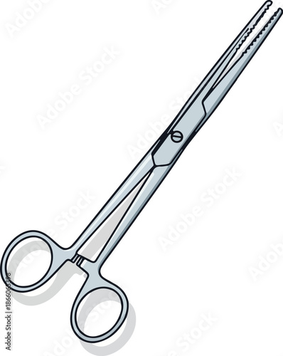 PrintProfessional Medical Otoscope Vector Illustration