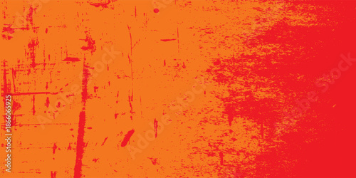 orange Dots halftone color pattern gradient texture with technology digital background. Dots pop art comics with summer background.