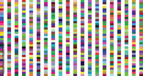Vibrant, multicolored vertical stripes pattern