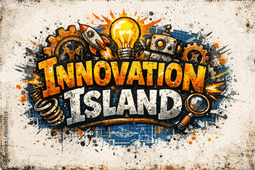 Steampunk innovation adventure: explore creativity with gears and robots