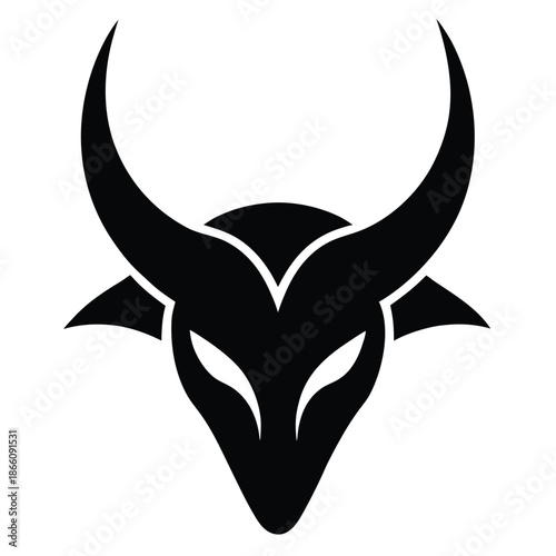 devil horns vector icon