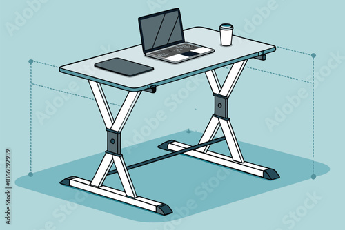 Posture Corrector Desk Setup Backgro