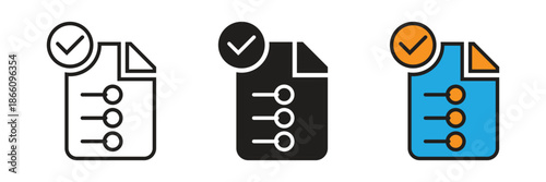 Digital document with a checkmark and node connections, representing verified data, smart contracts, and authenticated electronic files in a network.