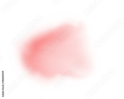 Abstract pink and white blur effect on transparent background