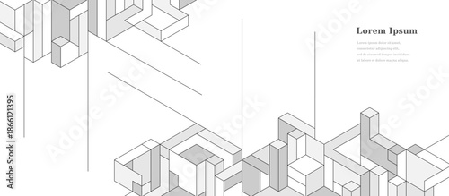 幾何学 抽象 建築 テクノロジー ビジネス 背景