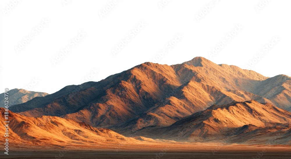 Fototapeta premium Desolate desert mountains