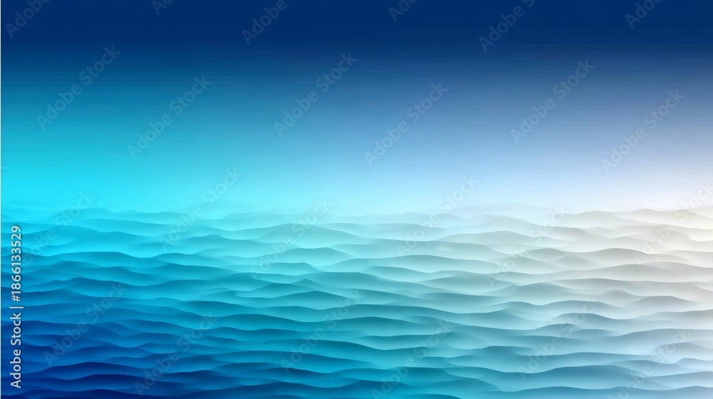 Fototapeta premium Tranquil Blue Ocean Background with Calm Water Ripples and Scenic Underwater Nature View
