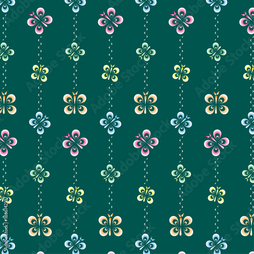 bracelet pattern-teal