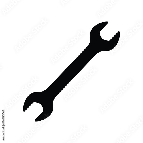 Double ended wrench tool for mechanical work and repairs