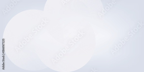 Abstract grey background with dynamic circle lines.