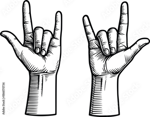 hand drawn metal forming anatomy vector illustration