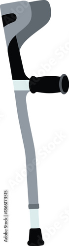 Forearm Crutch Illustration