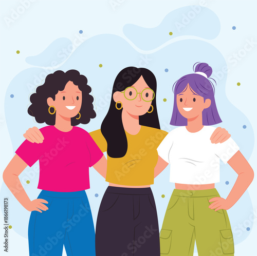 Friendship Day Celebration Illustration