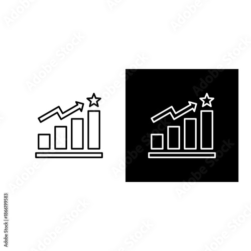 Efficacy  icon black and white outline.