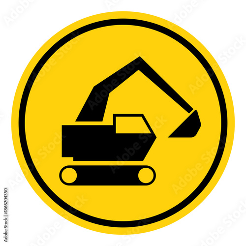 No Digging Symbol Sign, Vector Illustration, Isolate On White Background Label. EPS10