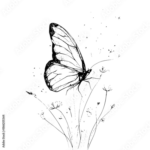 What minimalist design impact does a pure black background bring?