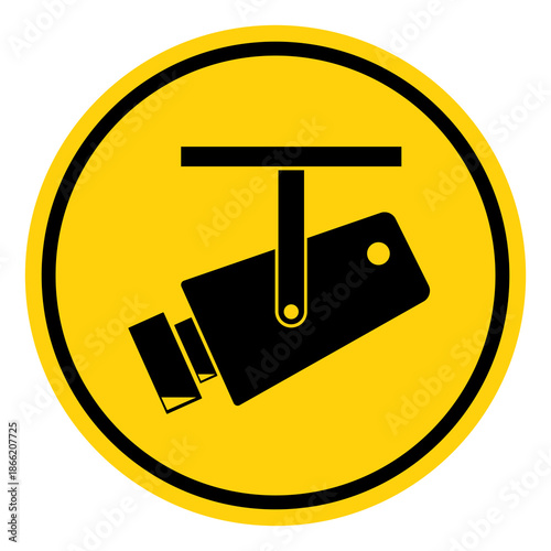 CCTV Security Camera Symbol Sign, Vector Illustration, Isolate On White Background Label. EPS10