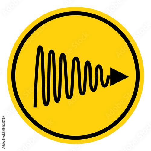 Ultraviolet (UV) Light Symbol Sign, Vector Illustration, Isolate On White Background Label. EPS10