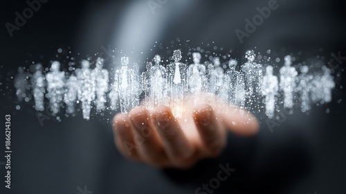 Human Resources Management and Talent Acquisition Concept.