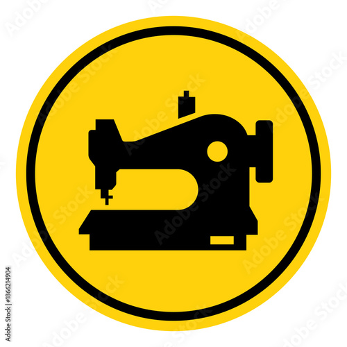 Do Not Disturb The Tailor Symbol Sign, Vector Illustration, Isolate On White Background Label. EPS10