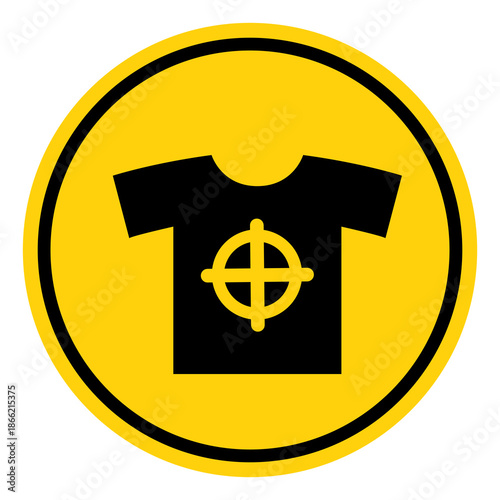 Silk Screen Area Symbol Sign, Vector Illustration, Isolate On White Background Label. EPS10