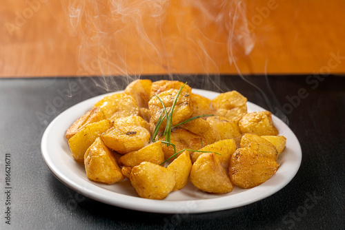 Tableau sur toile sautéed potatoes