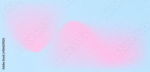 Pink and blue gradient abstract textured soft minimal background. Grainy noise texture for banners, posters, presentations