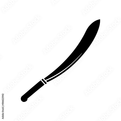 knife isolated on white background
