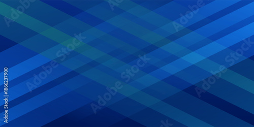 Abstract blue geometric shape overlay layer background. Modern template design for covers, brochures, web and banner.