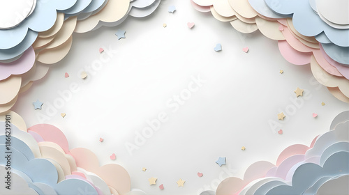 valentine background with hearts