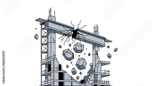 Termite Damaged Building Structure