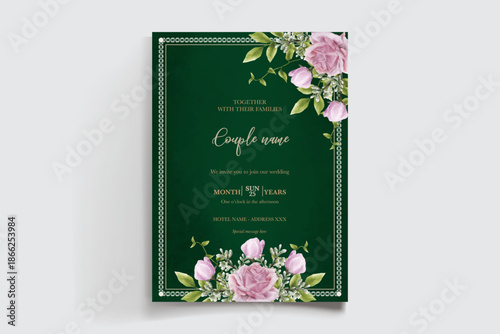 Save the date wedding invitation templates