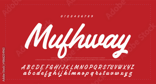 signature Font Calligraphy Logotype Script Brush Font Type Font lettering handwritten 