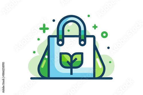 reusable bag icon