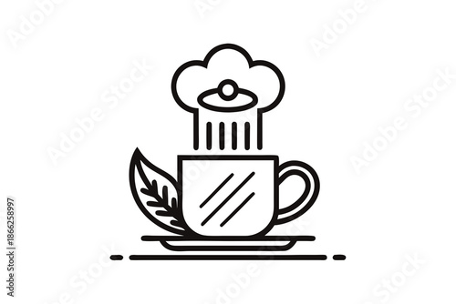 seasonal tea coffee tall mug icon