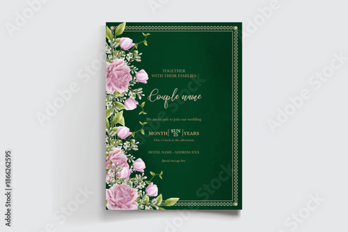 Save the date wedding invitation templates