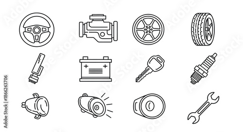 Essential car maintenance tools and parts