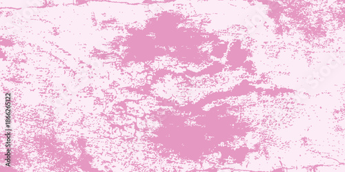 Pink background texture, vintage paper with soft old marbled grunge border illustration with cloudy white center, Pink watercolor background painting with abstract fringe and bleed paint drips.