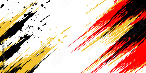  colorful paint splatter on white background