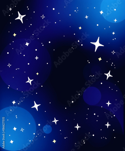 Countless stars illuminate a deep night sky, creating a magical cosmic tapestry of light and wonder