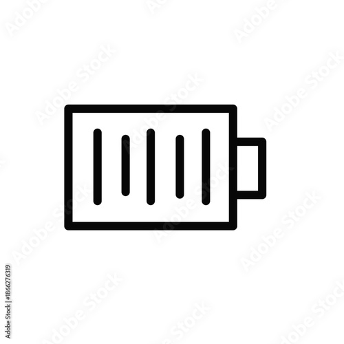 3d graphic of a black folder icon isolated on white