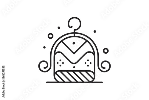 wool sweater hanger icon