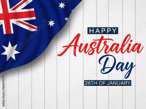 Happy australia day on 26th of january