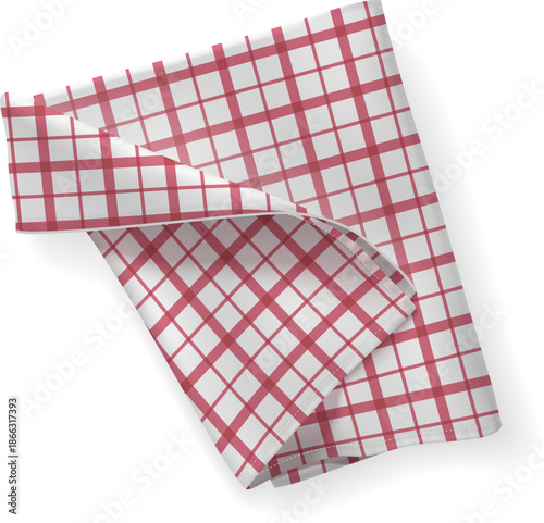 Gingham Dishcloth