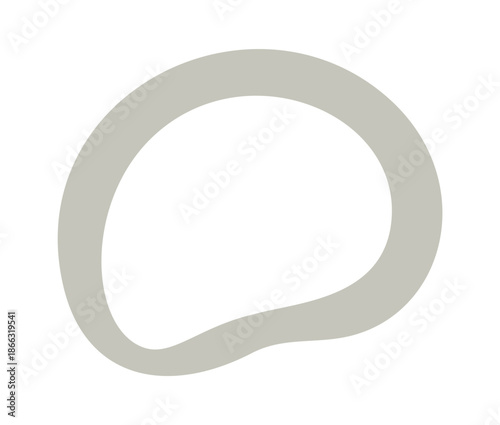 Boho minimalism trendy aesthetic form