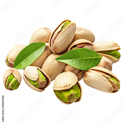  One unbleached pistachio nuts plant food on transparent background.png