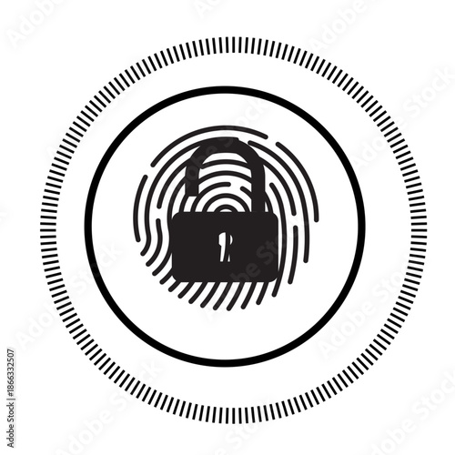 Global data security, personal data security, cyber data security online concept illustration, Internet security or information privacy - protection idea, software access data confidential, abstract