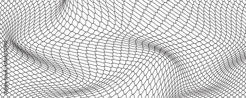 Mesh texture for fishing nets. Grunge pattern for sportswear or soccer goal, volleyball net, basketball hoop, hockey, athletics. Mesh background