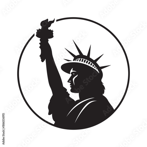 Textless Icon Silhouette, No Text Symbol For Editable Design.