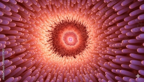 Inside the intestines, the intestinal lining and small capillaries are involved in digestion.